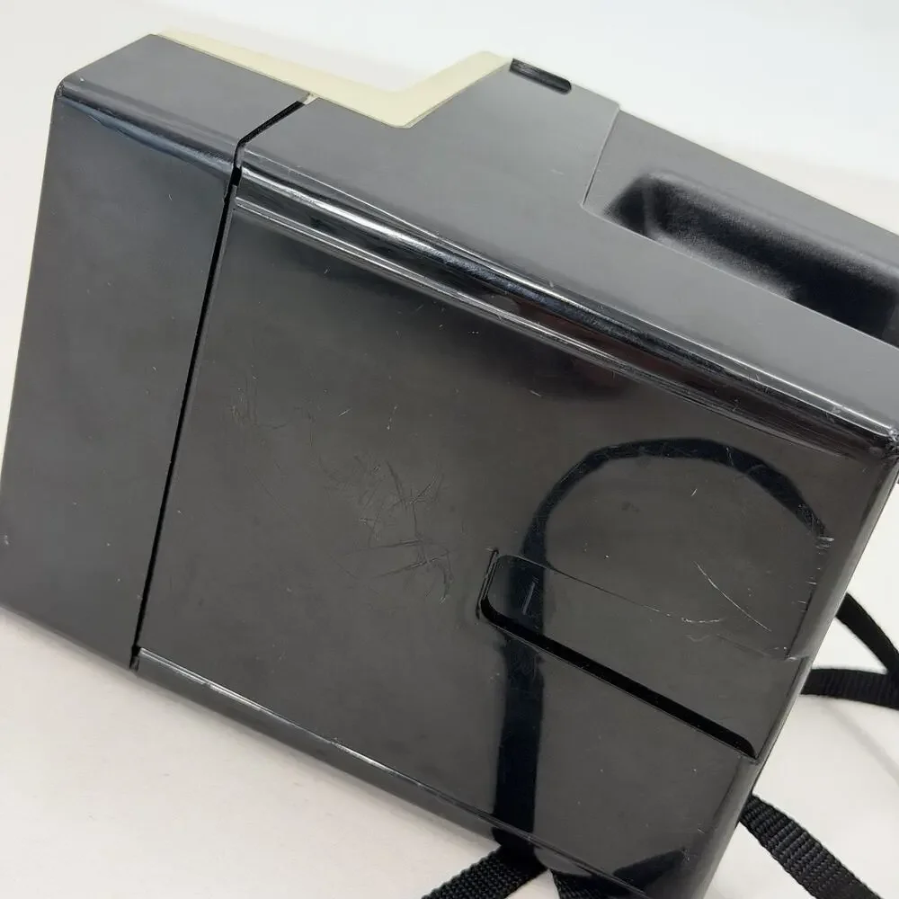 Vintage Original Polaroid SX-70 OneStep White Rainbow Stripe Land Camera
